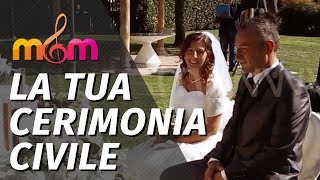 CERIMONIERE rito civile MATRIMONIO per la tua cerimonia personalizzata [upl. by Bannon]