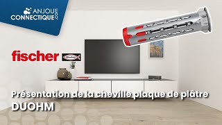 Une seule cheville pour tous les matériaux en plaque la cheville DUOHM de Fischer [upl. by Togram]