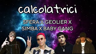 Sfera Ebbasta  calcolatrici lyrics [upl. by Zhang793]