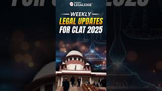 Weekly Legal Updates What You Missed ⚖️🔥 [upl. by Maximilianus]