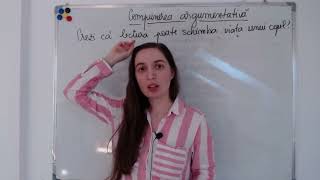 Compunerea argumentativă  Evaluare națională 2024 [upl. by Melinde]