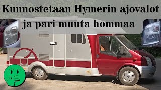 Hymerin ajovalot ja pari muuta hommaa [upl. by Ioj]