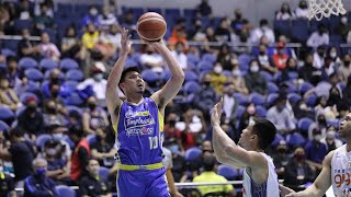 Sangalang helps Hotshots level series  Honda PBA S47 Philippine Cup 2022 [upl. by Anicnarf]