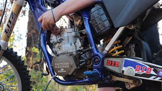 It has SPARKAlmost Time to RIP the YZ250 BIG BORE [upl. by Anod]