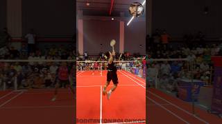 That crosscourt defence at the end🤯🤯🔥🔥badminton badmintonindonesia shorts [upl. by Verile]