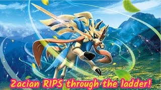 Series 10 Zacian Team  VGC 2021  Pokemon Sword amp Shield  Ranked WiFi Doubles Ladder [upl. by Crichton]