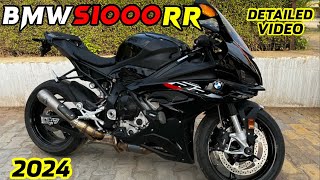 2024 BMW S1000rr Detailed Review Video 🚀  Sab Ki Dream Bike s1000rr [upl. by Fabrice]