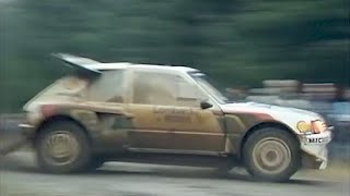 1986 Lombard RAC Rally overall highlights [upl. by Deelaw922]