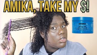 Skincare Ingredients in my DEEP CONDITIONER Hair Reset  Amika Intense Mask Review [upl. by Ashlie]