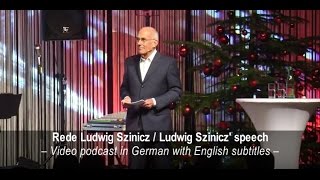 TGW Future Privatstiftung  Rede Ludwig Szinicz  Speech Ludwig Szinicz with English subtitles [upl. by Ykcim890]