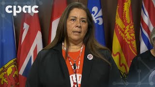 Residential schools survivors group holds news conference on Parliament Hill – September 30 2024 [upl. by Eserahs]