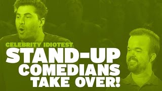 Idiotest Celebrity Comedians 2  ALL NEW THUR [upl. by Avir]