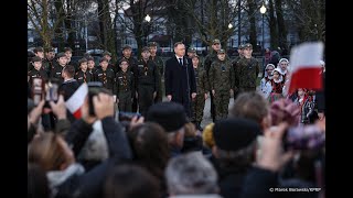 Prezydent Andrzej Duda w Mławie [upl. by Horwath165]