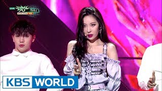 SUNMI  GASINA  선미  가시나 Music Bank HOT Stage  20170908 [upl. by Nylakcaj]