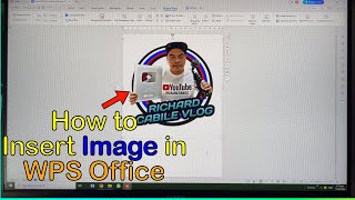 How to Insert Image in WPS OFFICE [upl. by Halas]