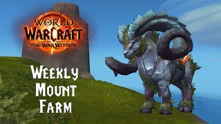 World Of Warcraft Weekly Mount Farm S2  E38 [upl. by Adnahsed]