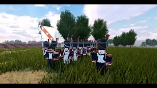 Roblox Napoleonic Wars  VG  JG  Holland VS KGL  Andour  Naples [upl. by Nylek]