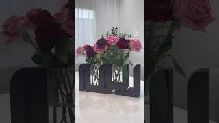 Styling our custommade name vase decor homedecor interiordesign interiors arabiccalligraphy [upl. by Pytlik]