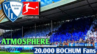 🔵⚪ 20000 BOCHUM FANS Atmosphere Fans Match Against Augsburg FT 32 • Bundesliga [upl. by Jojo]