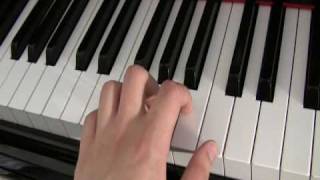 How to play piano The basics Piano Lesson 1 [upl. by Aivital]