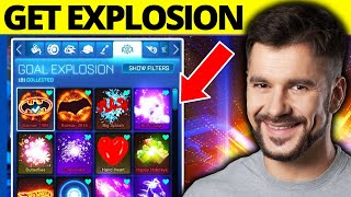 How To Get Goal Explosion For Free on Rocket League  Full Guide [upl. by Galang267]