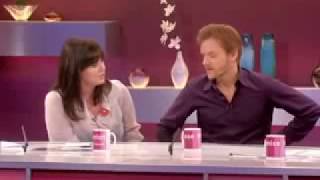 Marc Warren interview on Loose Women  March 2009 [upl. by Meekahs]