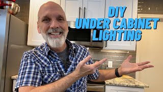 How To Install Under Cabinet Lighting  DIY [upl. by Mazur]