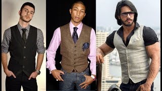 Awesome Men’s Outfits With Waistcoats [upl. by Giltzow]