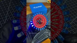 LED ring chaser with ATtiny85 Microcontroller jlcpcb pcb srituhobby srituhobby [upl. by Adliwa]