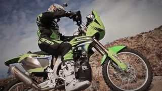 Kawasaki KLX 450 Rally Dakar [upl. by Terb]