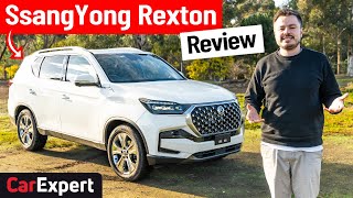 SsangYong Rexton 2022 review 7 seat SUV with Nappa leather [upl. by Eneres882]