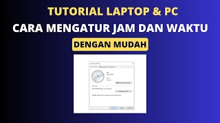 Cara Mengatur jam dan Waktu Di Windows 10 [upl. by Irihs]