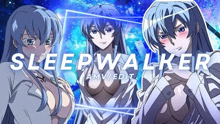 Esdeath 💙 Sleepwalker EditAMV [upl. by Ludmilla]