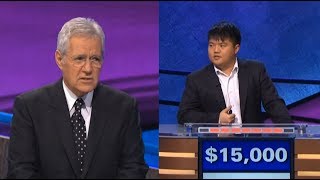 Jeopardy  Arthur is Insufferable Clashes with Alex Mar 11 2014 [upl. by Menken138]