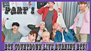 INDO SUB  BTS COUNTDOWN LIVE BURNING BTS  PART1 [upl. by Cinimod60]