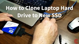 How To Clone Laptop Hard Drive To New SSD [upl. by Emelun]