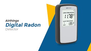 Airthings Digital Radon Detector  Radon Gas Detector  Instrukart [upl. by Atims]