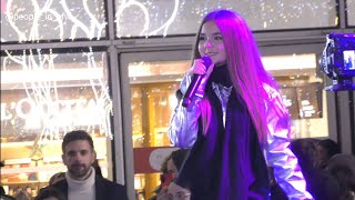 Valentina Kids United Junior Eurovision  Showcase sous la Canopée de Châtelet à Paris  161223 [upl. by Arayc256]