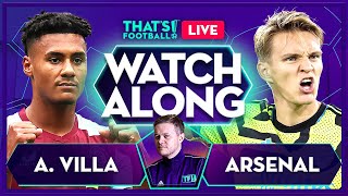 ASTON VILLA vs ARSENAL  Mark Goldbridge LIVE [upl. by Sandler]