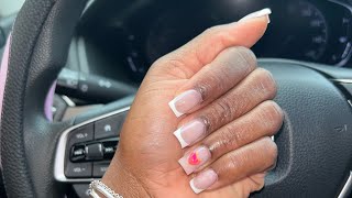 It’s Vlog Day… Nails  pedicure  uniform advantage  hobby lobby [upl. by Eyr522]