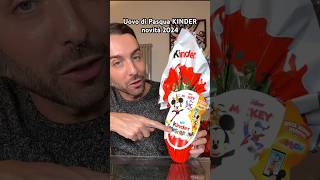 APRO L’UOVO DI PASQUA KINDER MIKEY MOUSE NOVITÀ 2024 🐣 🐭 [upl. by Innep]