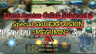 Toram Online  Event Collab Konosuba 2 Original EXPLOSION Megumin [upl. by Euqinemod276]