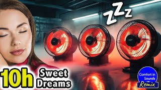 99 People Feel Instant Relaxation with THIS White Noise Sound of Three Industrial Heaters to Sleep [upl. by Dorise]