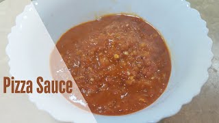 Pizza Sauce Recipe  DelishDhaba [upl. by Grantland]