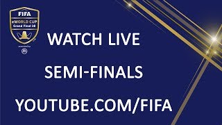 FIFA eWorld Cup 2018  SemiFinals Chinese Commentary [upl. by Aiki485]