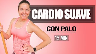 Cardio Sin Saltos para Principiantes  15 minutos 💪💖 1er TRIMESTRE 🤰 [upl. by Shalom]