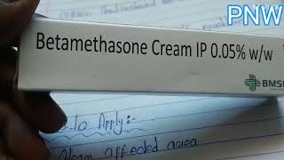 Betamethasone Dipropionate Cream 005 UseSide effectsHindiexplanation medicinecream [upl. by Trude469]