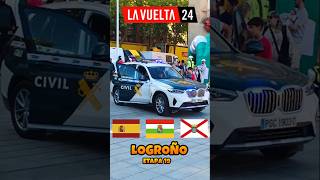 LA VUELTA 2024 PLAZA DEL AYUNTAMIENTO DE LOGROÑO  ETAPA 19 LOGROÑO  ALTO DE MONCALVILLO 1490M [upl. by Auqenahc]