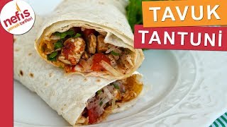 EVDE PRATİK Tavuk Tantuni Yapımı [upl. by Oab]