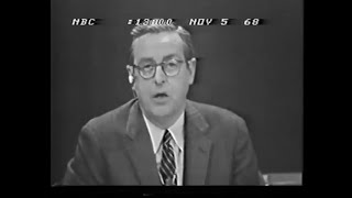 The Huntley Brinkley Report November 5th 1968 Election Night 1968 [upl. by Nogaem]